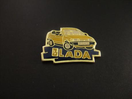 Lada Samara cabrio geel